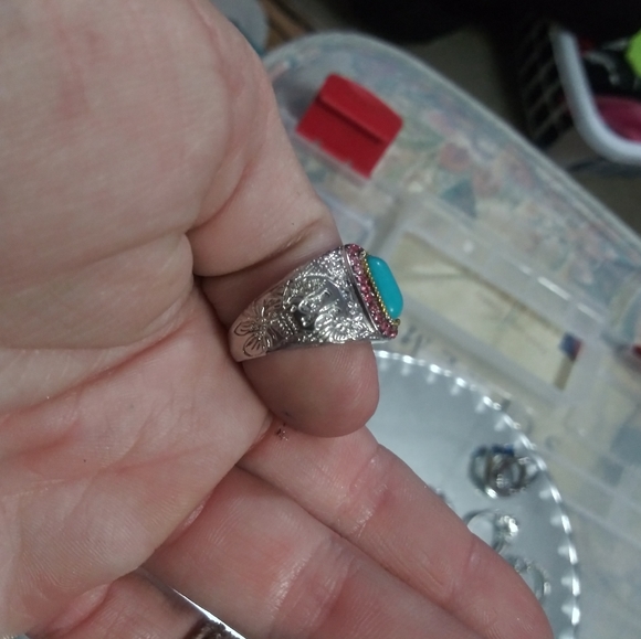 Turquoise ring - Picture 2 of 3